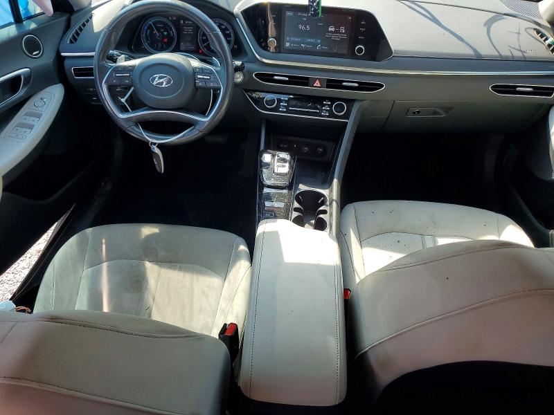 2021 Hyundai Sonata Hybrid მანქანა იყიდება აუქციონზე, vin: KMHL34JJ2MA034150, აუქციონის ნომერი: 63914916