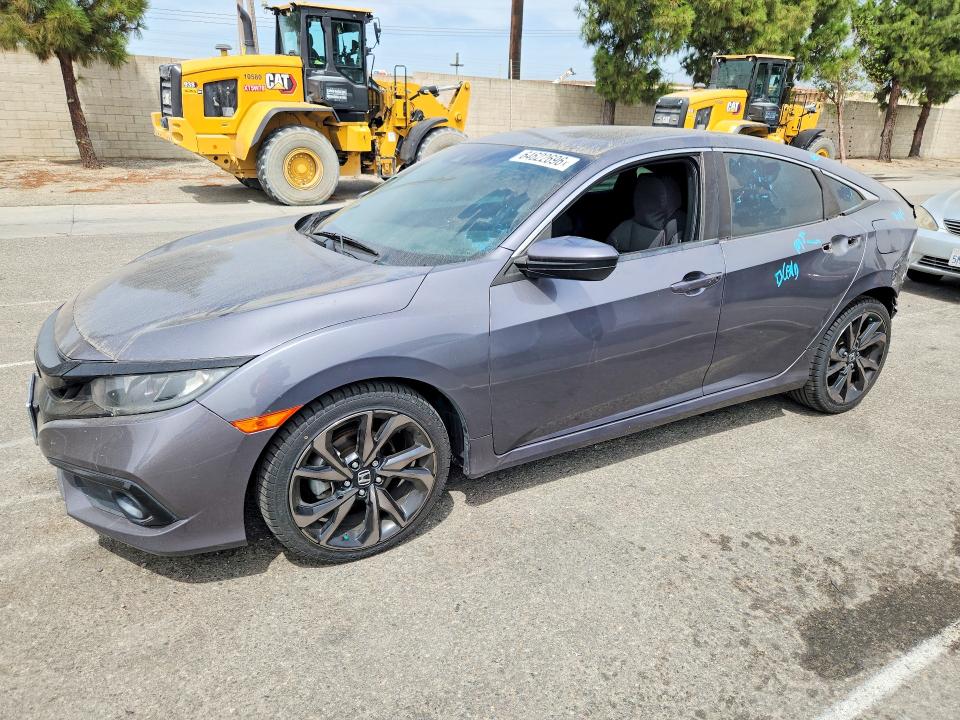 2021 Honda Civic მანქანა იყიდება აუქციონზე, vin: 2HGFC2F82MH535201, აუქციონის ნომერი: 64622696