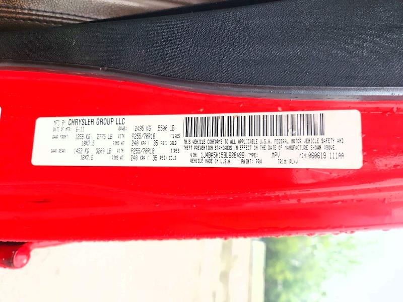 2011 Jeep Wrangler Unlimited მანქანა იყიდება აუქციონზე, vin: 1J4BA5H15BL638496, აუქციონის ნომერი: 65588496