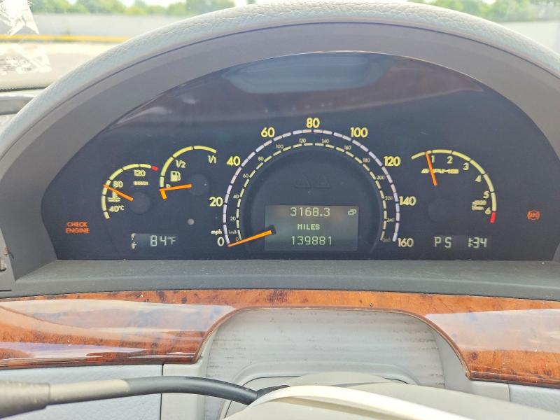 Продажа на аукционе авто 2002 Mercedes-benz S, vin: WDBNG73J22A251466, номер лота: 62571906