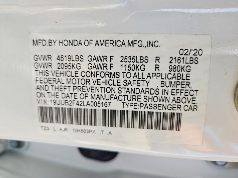Продажа на аукционе авто 2020 Acura Tlx, vin: 19UUB2F42LA005167, номер лота: 65491816
