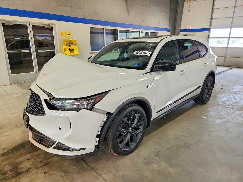 66164086 :رقم المزاد ، 5J8YE1H00NL002580 vin ، 2022 Acura Mdx مزاد بيع