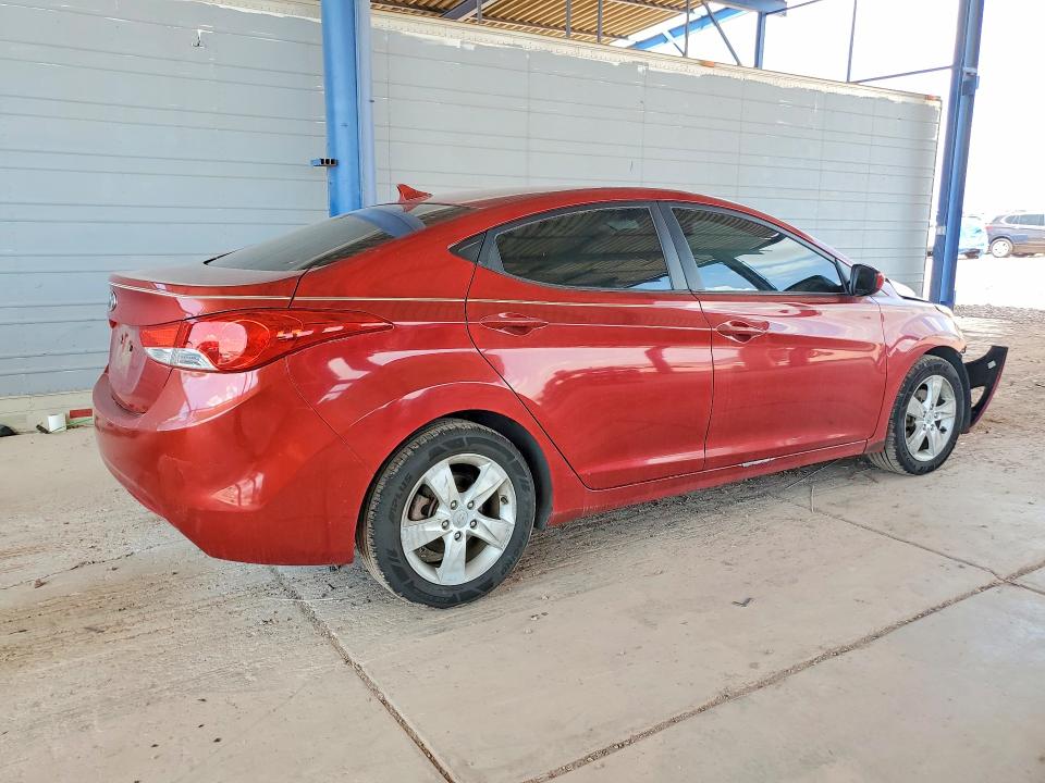 2012 Hyundai Elantra მანქანა იყიდება აუქციონზე, vin: KMHDH4AE7CU297353, აუქციონის ნომერი: 62345736