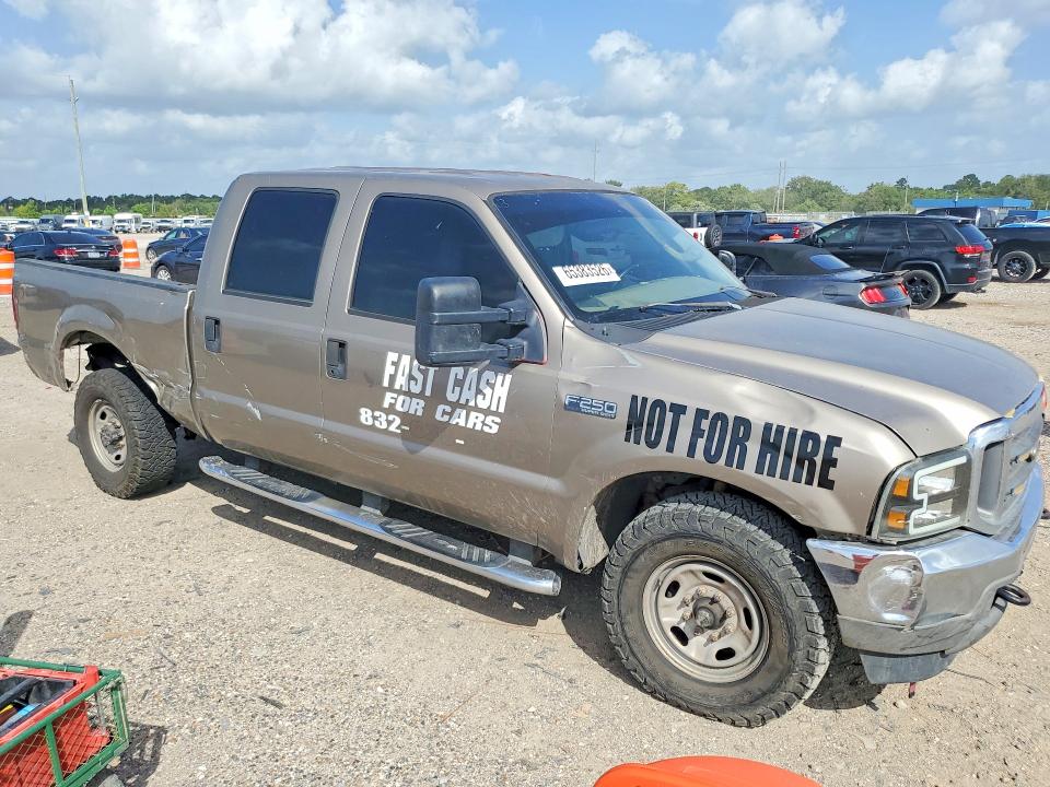 2004 Ford F250 მანქანა იყიდება აუქციონზე, vin: 1FTNW20L14EA42177, აუქციონის ნომერი: 65383526