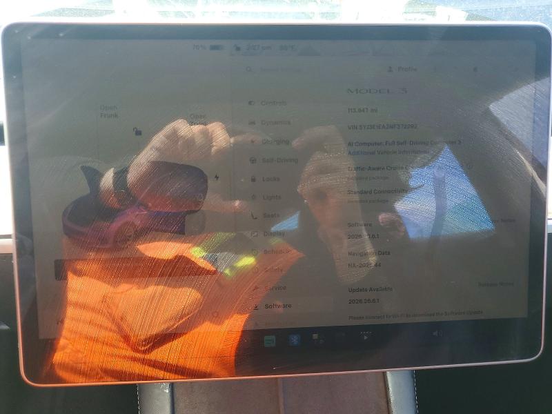 Aukcja sprzedaży 2022 Tesla Model 3, vin: 5YJ3E1EA2NF372292, numer aukcji: 66245136