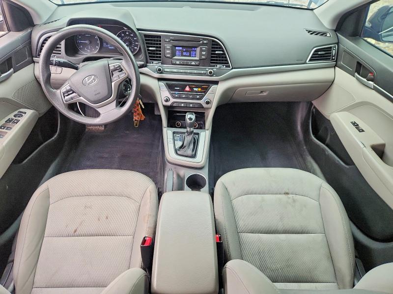 63686856 :رقم المزاد ، 5NPD74LF2HH154079 vin ، 2017 Hyundai Elantra مزاد بيع