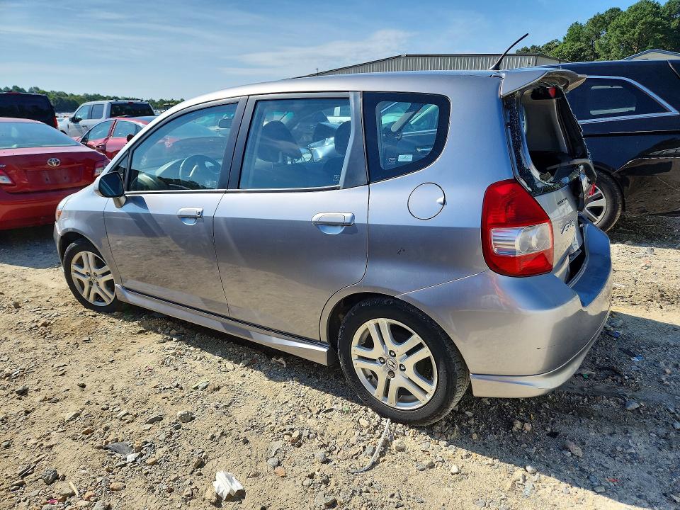 66583366 :رقم المزاد ، JHMGD37687S041617 vin ، 2007 Honda Fit مزاد بيع