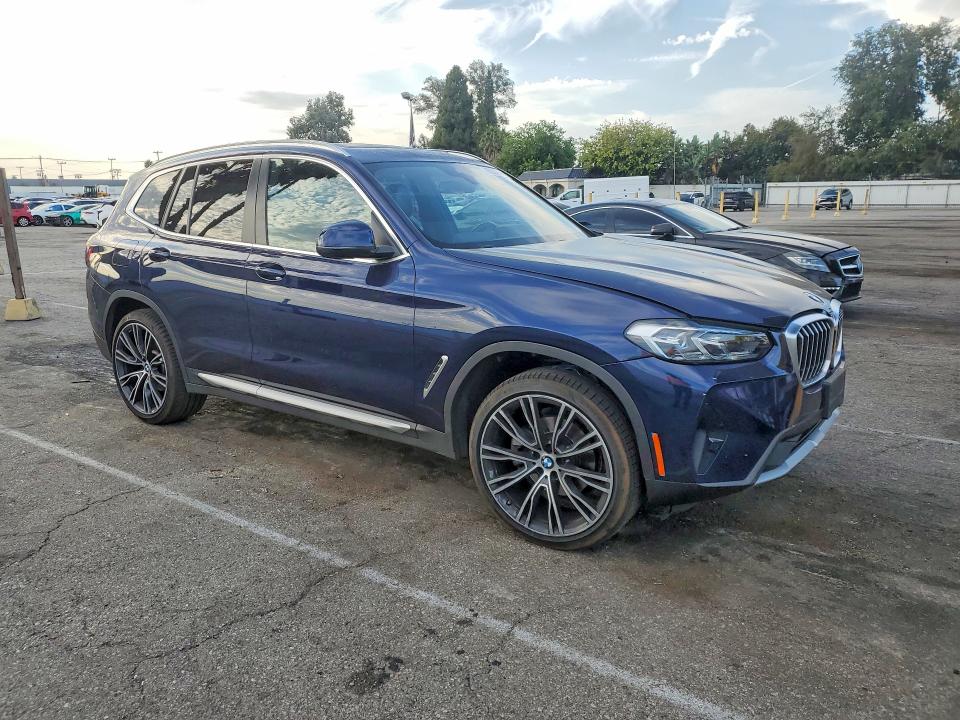 2022 Bmw X3 მანქანა იყიდება აუქციონზე, vin: 5UX43DP03N9K62716, აუქციონის ნომერი: 63650996