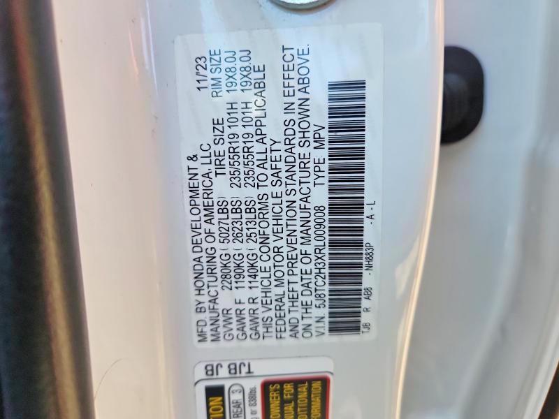 63844776 :رقم المزاد ، 5J8TC2H3XRL009008 vin ، 2024 Acura Rdx مزاد بيع