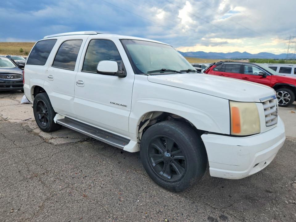 2002 Cadillac Escalade მანქანა იყიდება აუქციონზე, vin: 1GYEK63N32R114352, აუქციონის ნომერი: 66652786