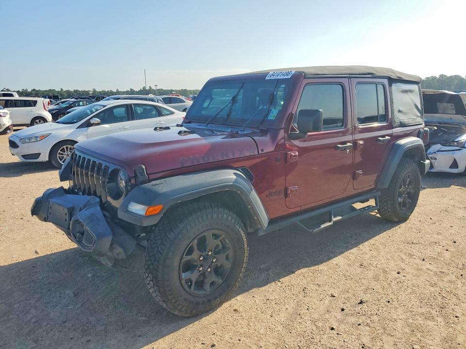 Продажа на аукционе авто 2021 Jeep Wrangler Unlimited, vin: 1C4HJXDN4MW703599, номер лота: 64101496