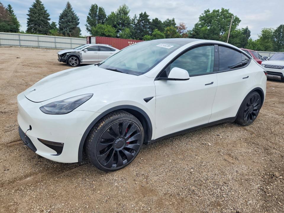 Aukcja sprzedaży 2022 Tesla Model Y, vin: 7SAYGDEF8NF460053, numer aukcji: 64148286