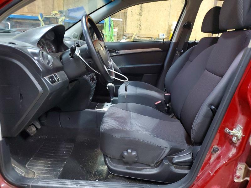 2011 Chevrolet Aveo მანქანა იყიდება აუქციონზე, vin: KL1TD5DE6BB186954, აუქციონის ნომერი: 65830596