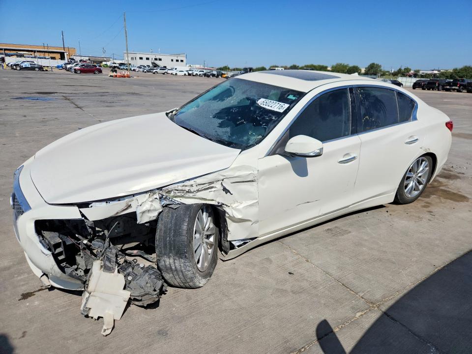 Продажа на аукционе авто 2015 Infiniti Q50, vin: JN1BV7AP3FM344179, номер лота: 65022716