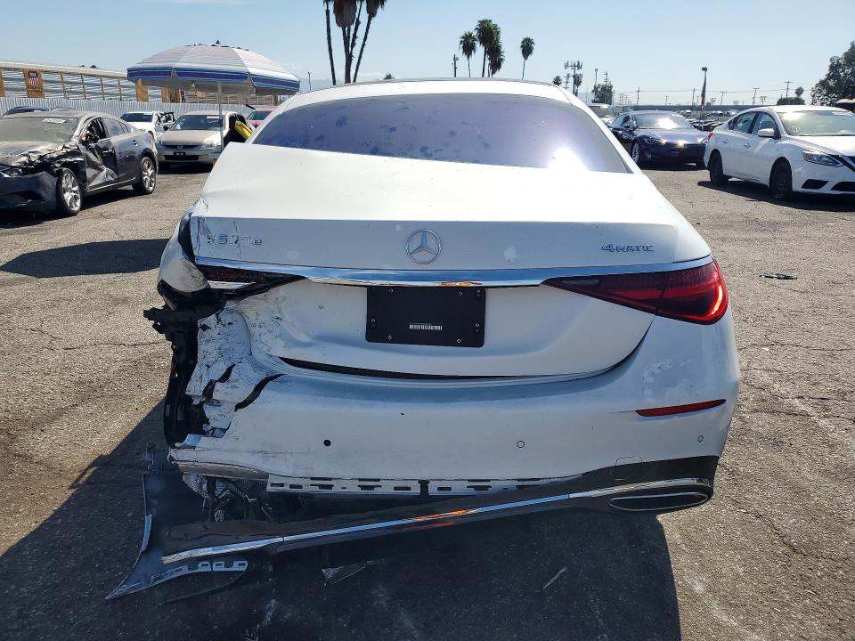 66597306 :رقم المزاد ، W1K6G6KB1SA340879 vin ، 2025 Mercedes-benz S مزاد بيع
