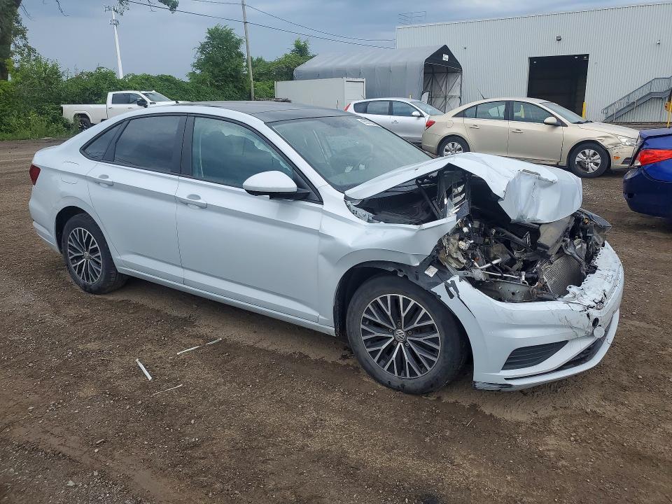 2019 Volkswagen Jetta მანქანა იყიდება აუქციონზე, vin: 3VWW57BU8KM100610, აუქციონის ნომერი: 65373856
