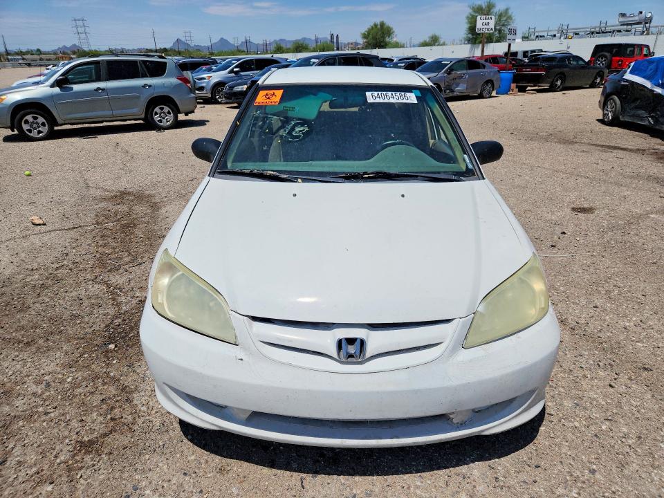 Aukcja sprzedaży 2005 Honda Civic, vin: 2HGES16635H541422, numer aukcji: 64064586