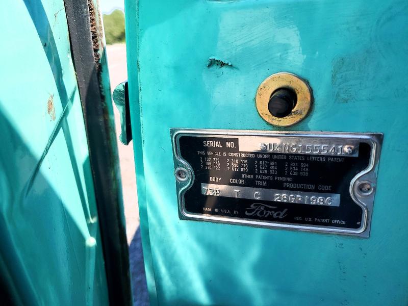 1954 Ford Uk მანქანა იყიდება აუქციონზე, vin: U4NG155541, აუქციონის ნომერი: 66345166