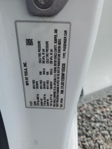 Aukcja sprzedaży 2022 Tesla Model 3, vin: 5YJ3E1EB0NF105838, numer aukcji: 66508096