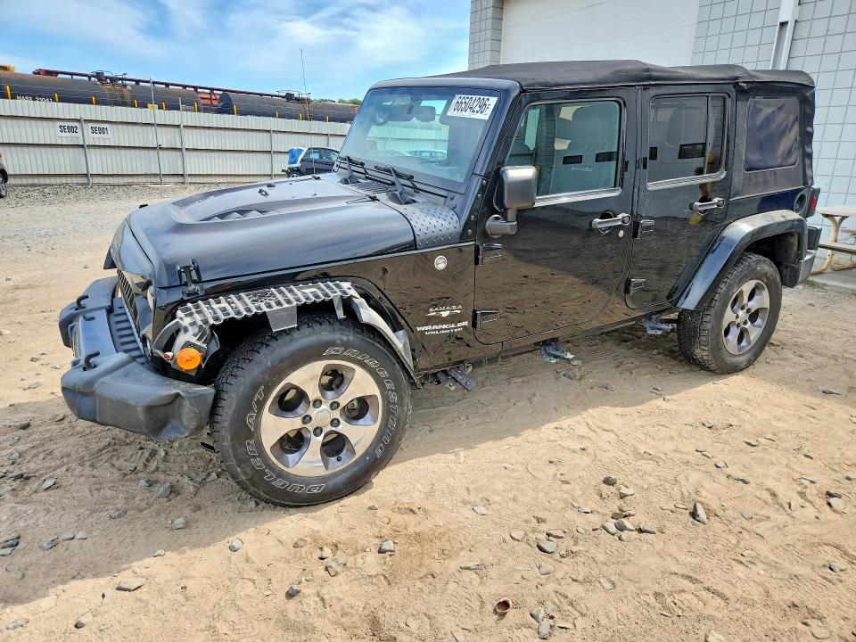 Aukcja sprzedaży 2016 Jeep Wrangler Unlimited, vin: 1C4BJWEG1GL181617, numer aukcji: 66504296