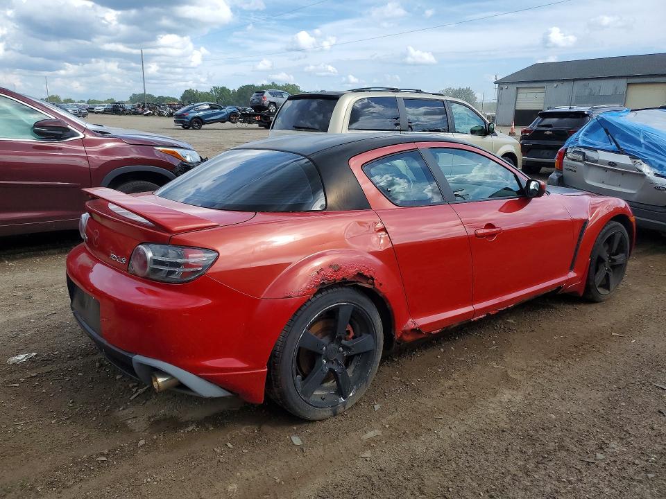 65701736 :رقم المزاد ، JM1FE17N640104968 vin ، 2004 Mazda Rx8 مزاد بيع