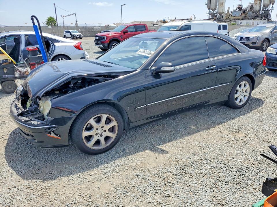 2003 Mercedes-benz Clk მანქანა იყიდება აუქციონზე, vin: WDBTJ65J33F043553, აუქციონის ნომერი: 64964066