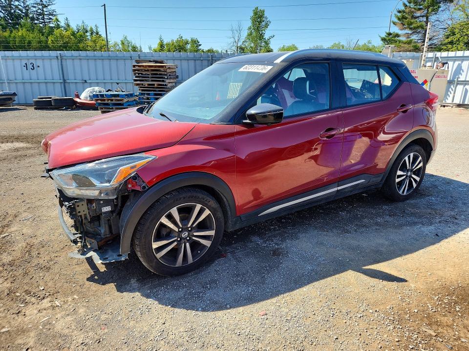 62311496 :رقم المزاد ، 3N1CP5CU9JL529250 vin ، 2018 Nissan Kicks مزاد بيع
