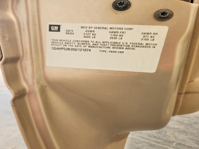 Продаж на аукціоні авто 2005 Buick Lesabre, vin: 1G4HP52K95U121874, номер лоту: 66313356