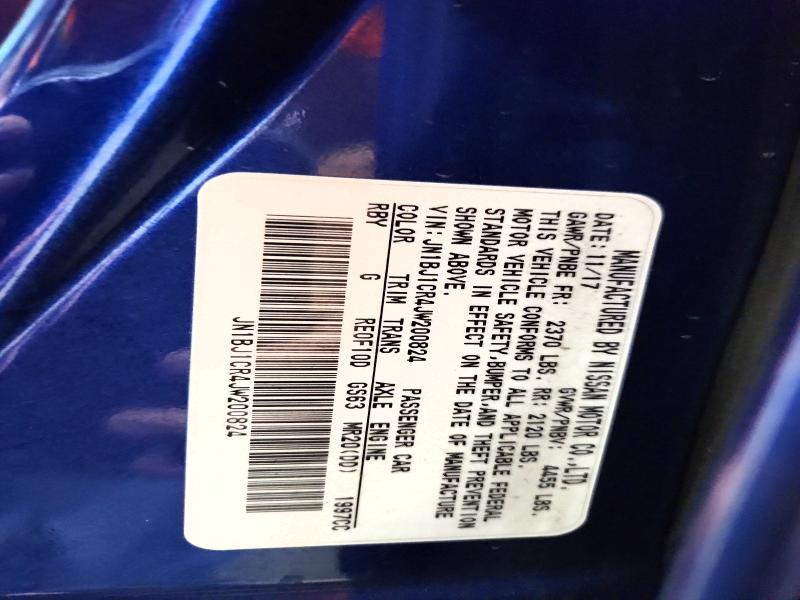 Auction sale of the 2018 Nissan Rogue Sport, vin: JN1BJ1CR4JW200824, lot number: 65134626