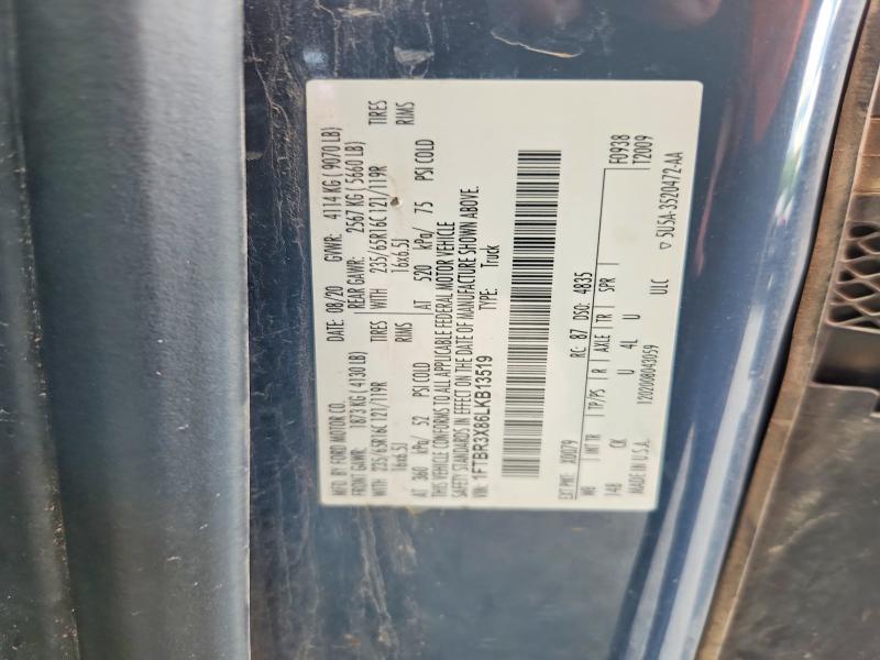 Продажа на аукционе авто 2020 Ford Transit, vin: 1FTBR3X86LKB13519, номер лота: 61497916