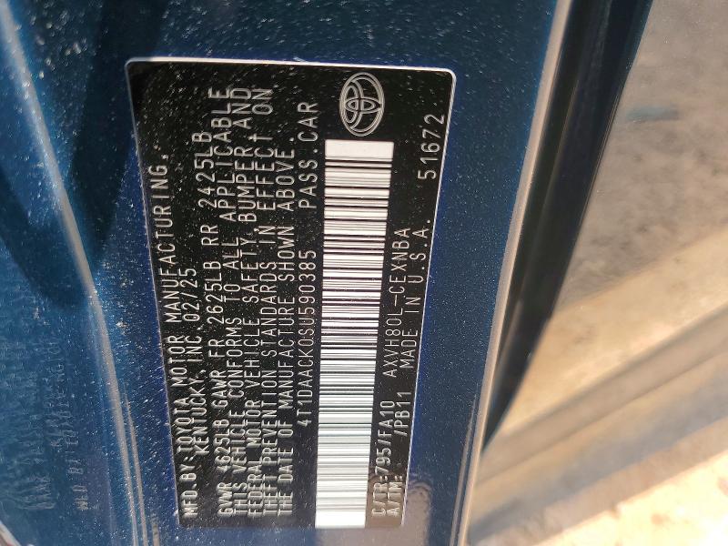 Продаж на аукціоні авто 2025 Toyota Camry, vin: 4T1DAACK0SU590385, номер лоту: 66903146