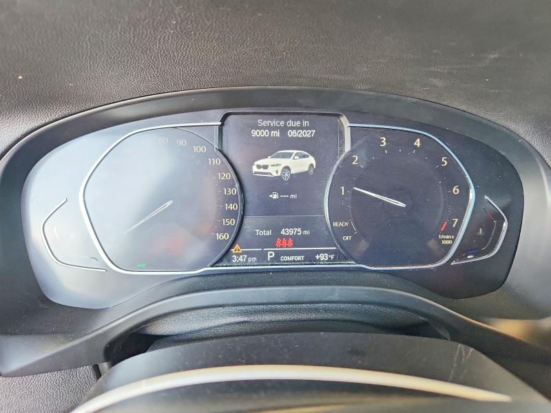 64953686 :رقم المزاد ، 5UX33DT08N9M20131 vin ، 2022 Bmw X4 مزاد بيع
