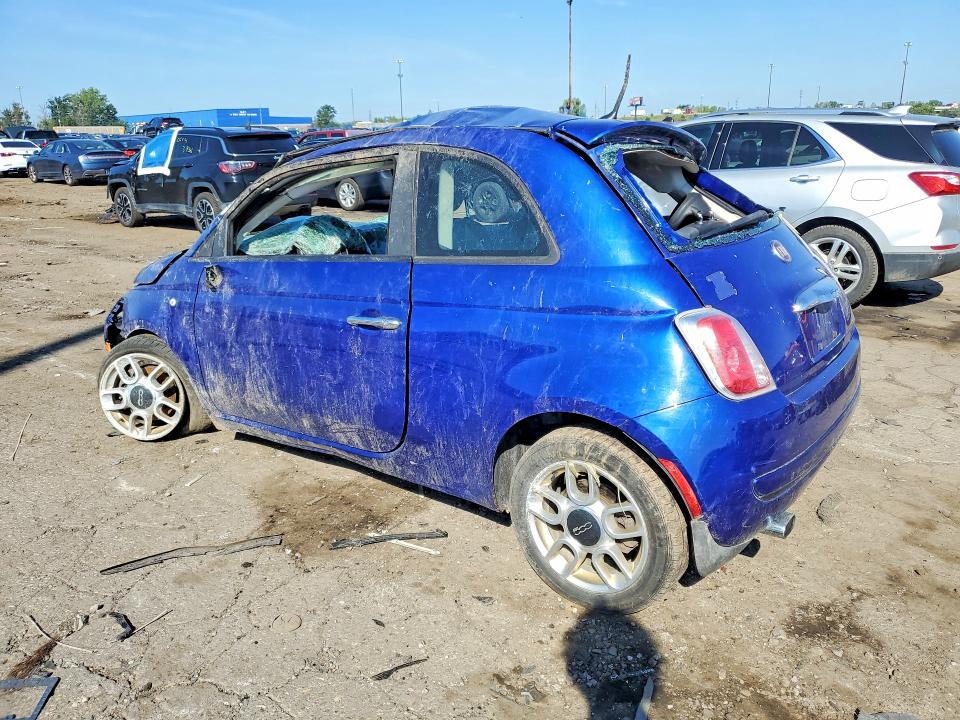 2013 Fiat 500 მანქანა იყიდება აუქციონზე, vin: 3C3CFFAR1DT689992, აუქციონის ნომერი: 66337806