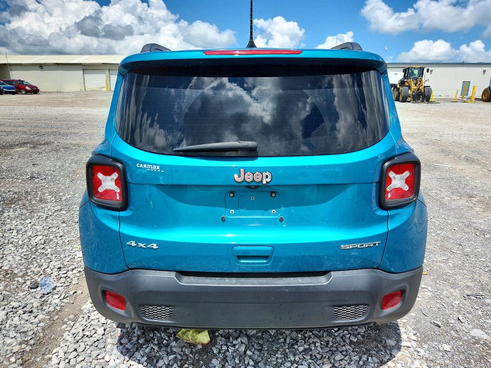 2021 Jeep Renegade მანქანა იყიდება აუქციონზე, vin: ZACNJDAB9MPM32531, აუქციონის ნომერი: 63711906