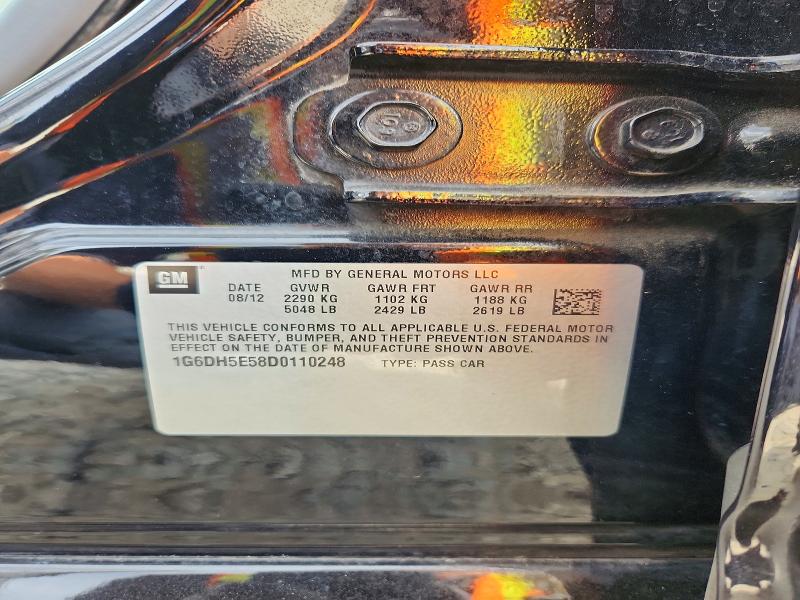 Продажа на аукционе авто 2013 Cadillac Cts, vin: 1G6DH5E58D0110248, номер лота: 67118166