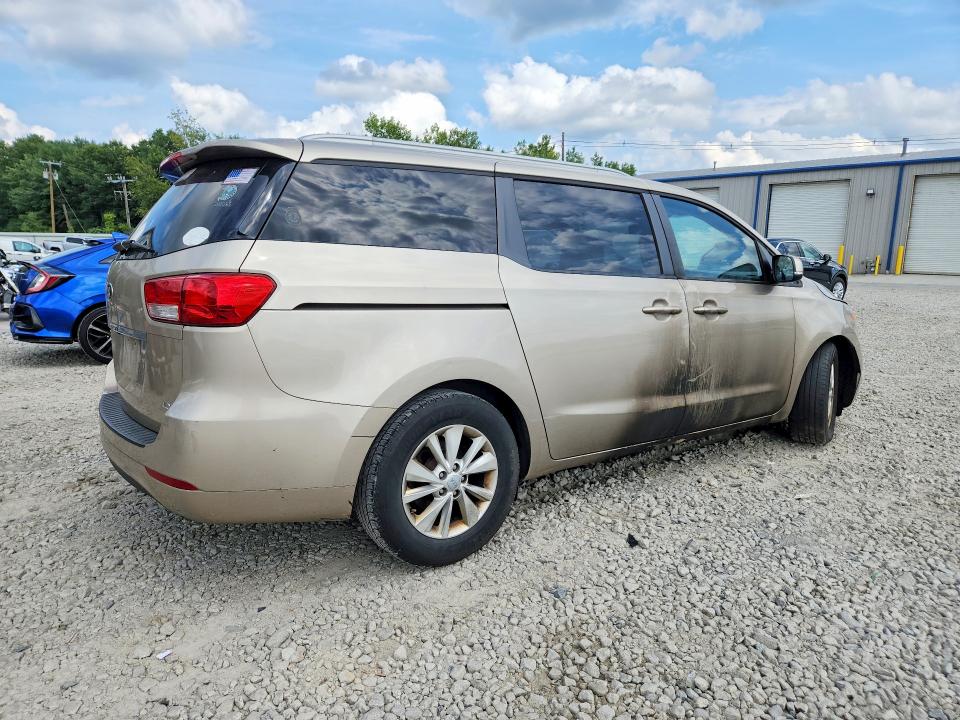 67134496 :رقم المزاد ، KNDMB5C13F6069932 vin ، 2015 Kia Sedona مزاد بيع