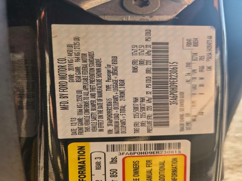 Продажа на аукционе авто 2014 Ford Fusion, vin: 3FA6P0HD9ER230615, номер лота: 65760926