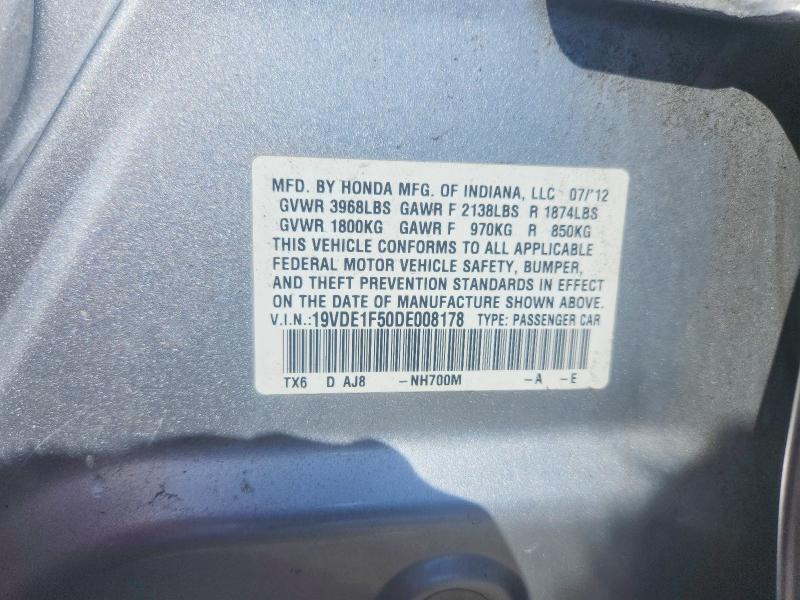 Aukcja sprzedaży 2013 Acura Ilx, vin: 19VDE1F50DE008178, numer aukcji: 67172076