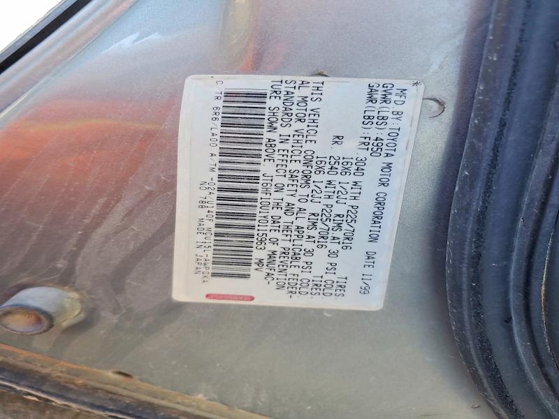Aukcja sprzedaży 2000 Lexus Rx, vin: JT6HF10U1Y0115963, numer aukcji: 67046916