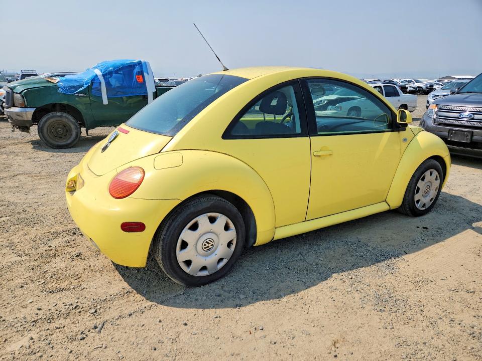 1999 Volkswagen New Beetle მანქანა იყიდება აუქციონზე, vin: 3VWCF21C5XM406067, აუქციონის ნომერი: 64097726
