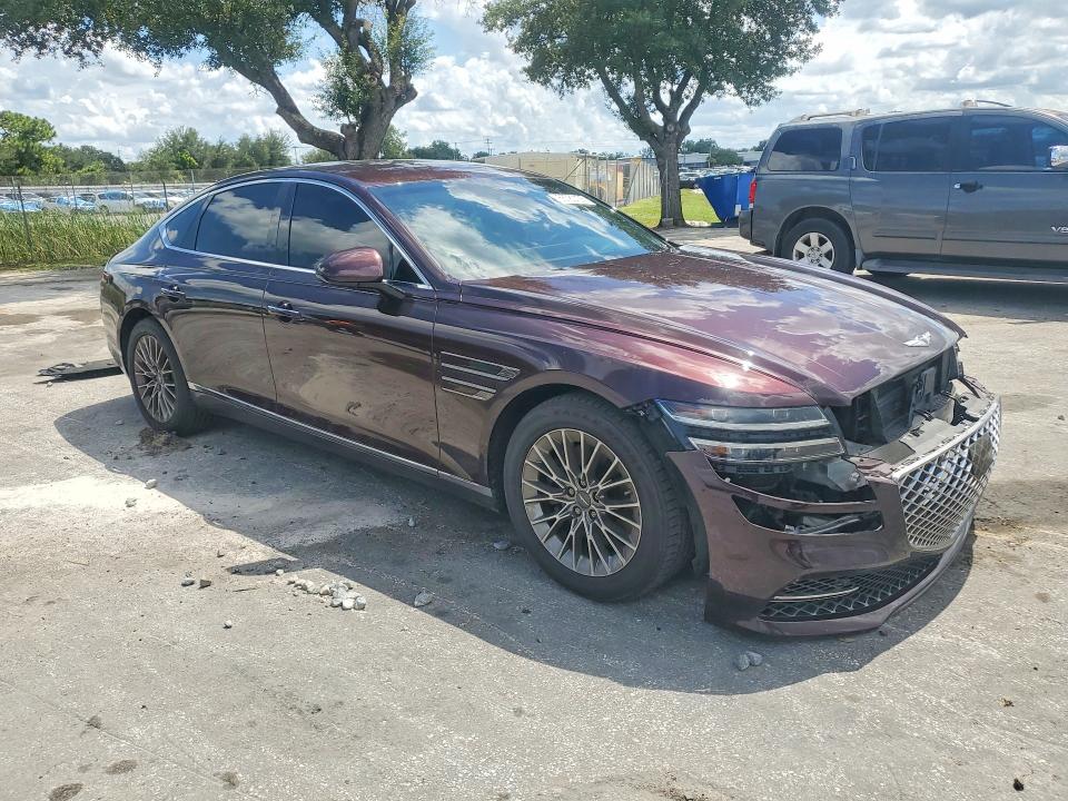 2021 Genesis G80 მანქანა იყიდება აუქციონზე, vin: KMTGB4SC1MU046508, აუქციონის ნომერი: 66780126
