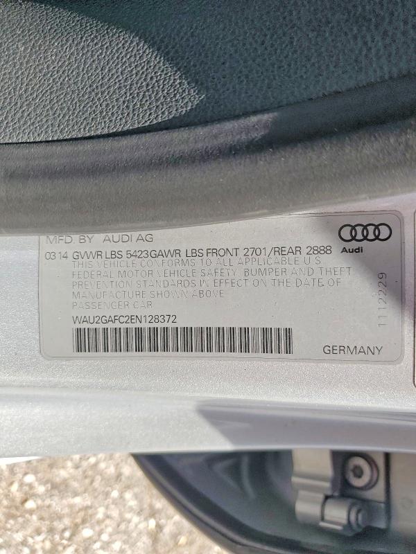 Aukcja sprzedaży 2014 Audi A7, vin: WAU2GAFC2EN128372, numer aukcji: 67143166