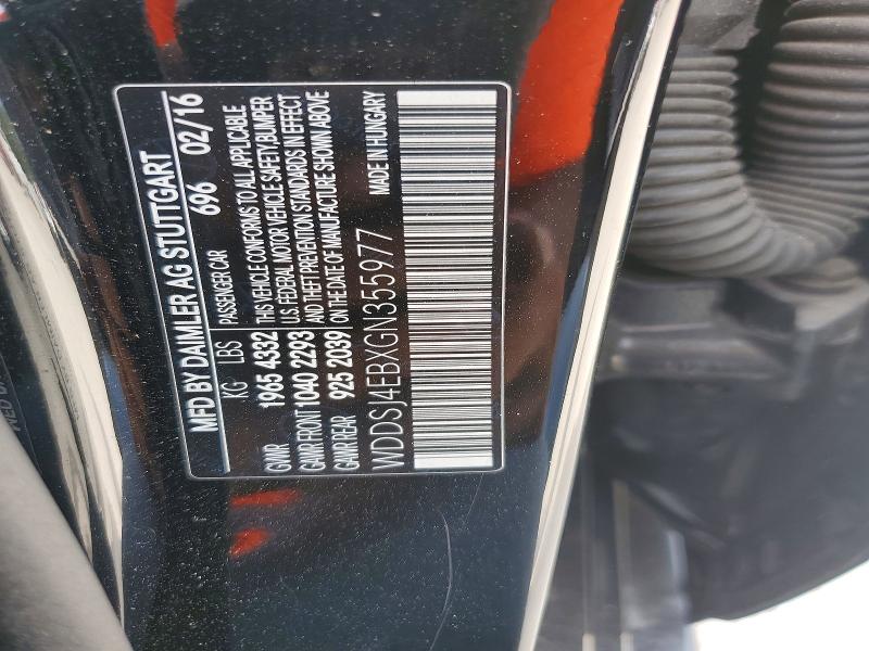 Продаж на аукціоні авто 2016 Mercedes-benz Cla, vin: WDDSJ4EBXGN355977, номер лоту: 65640706