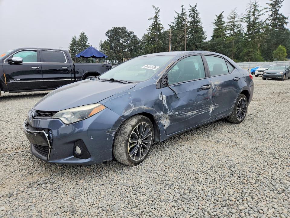 2015 Toyota Corolla მანქანა იყიდება აუქციონზე, vin: 2T1BURHEXFC306395, აუქციონის ნომერი: 64497556