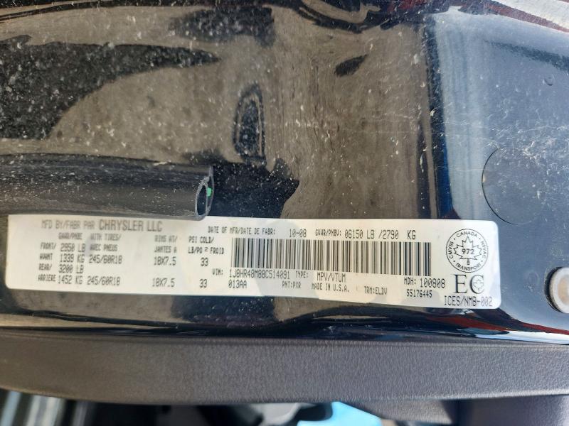 Aukcja sprzedaży 2008 Jeep Grand Cherokee, vin: 1J8HR48M88C514091, numer aukcji: 63734256