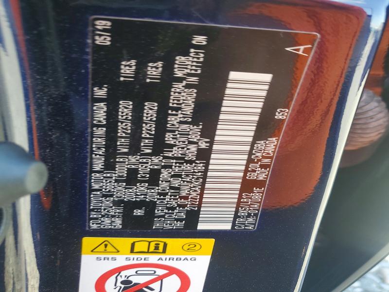 Продаж на аукціоні авто 2019 Lexus Rx 350, vin: 2T2ZZMCA7KC141841, номер лоту: 65269336