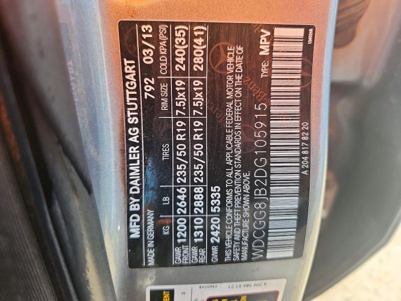 Продажа на аукционе авто 2013 Mercedes-benz Glk, vin: WDCGG8JB2DG105915, номер лота: 65218886