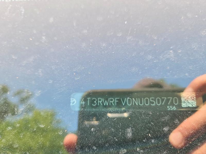 Продажа на аукционе авто 2022 Toyota Rav4, vin: 4T3RWRFV0NU050770, номер лота: 63147896