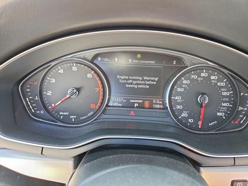 2019 Audi A4 მანქანა იყიდება აუქციონზე, vin: WAUGMAF40KN011747, აუქციონის ნომერი: 66306516