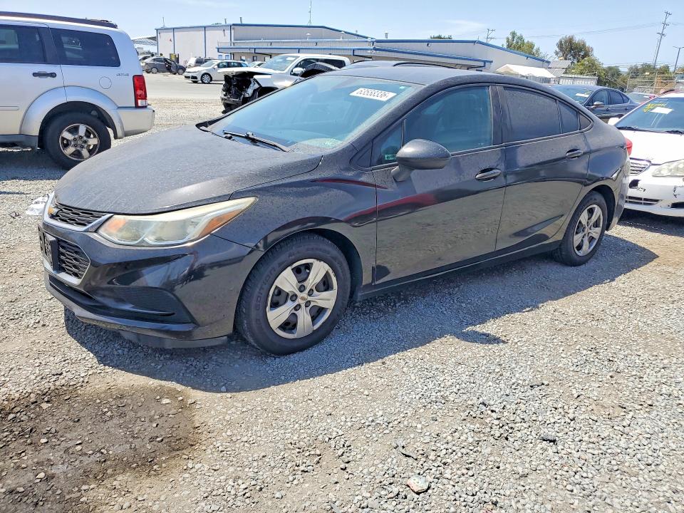 63558336 :رقم المزاد ، 1G1BC5SM5G7288251 vin ، 2016 Chevrolet Cruze مزاد بيع
